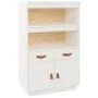 Sideboard aus massivem weißem Kiefernholz, 67 x 40 x 108,5 cm von vidaXL, Sideboards - Ref: Foro24-820158, Preis: 119,79 €, R...