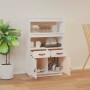 Solid white pine wood sideboard 67x40x108.5 cm by vidaXL, Sideboards - Ref: Foro24-820158, Price: 121,05 €, Discount: %