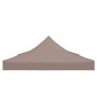 Techo de carpa para celebraciones gris taupe 4,5x3 m 270 g/m²