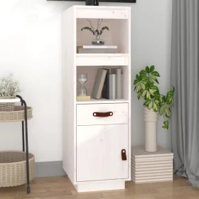 Tall sideboard solid white pine wood 34x40x108.5 cm by vidaXL, Sideboards - Ref: Foro24-820153, Price: 78,08 €, Discount: %