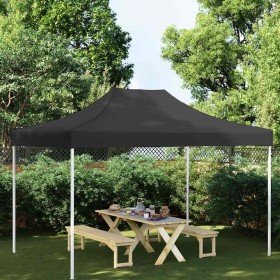 Techo de carpa para celebraciones negro 4,5x3 m 270 g/m²