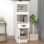 Hohes Sideboard aus massivem weißem Kiefernholz, 34 x 40 x 108,5 cm von vidaXL, Sideboards - Ref: Foro24-820153, Preis: 78,89...