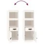 Aparador alto madera maciza de pino blanco 34x40x108,5 cm de vidaXL, Aparadores - Ref: Foro24-820153, Precio: 78,07 €, Descue...