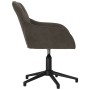 Bürodrehstuhl aus dunkelgrauem Samt von vidaXL, Bürostühle - Ref: Foro24-344857, Preis: 85,46 €, Rabatt: %
