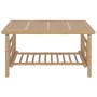 2-teiliges Gartenmöbel-Set aus Bambus mit dunkelgrauen Kissen von vidaXL, Gartensets - Ref: Foro24-319266, Preis: 246,02 €, R...