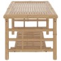 2-teiliges Gartenmöbel-Set aus Bambus mit dunkelgrauen Kissen von vidaXL, Gartensets - Ref: Foro24-319266, Preis: 246,02 €, R...