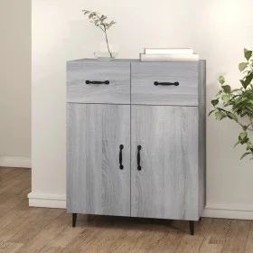 Sonoma gray engineered wood sideboard 69.5x34x90 cm by vidaXL, Sideboards - Ref: Foro24-817361, Price: 71,34 €, Discount: %