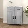 Sonoma gray engineered wood sideboard 69.5x34x90 cm by vidaXL, Sideboards - Ref: Foro24-817361, Price: 71,21 €, Discount: %