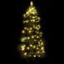 Spiral Christmas tree with stand and LED green PVC 150 cm by vidaXL, Christmas trees - Ref: Foro24-344650, Price: 30,07 €, Di...