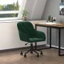 Dark green velvet swivel office chair by vidaXL, Office chairs - Ref: Foro24-344869, Price: 92,06 €, Discount: %