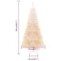Artificial Christmas tree iridescent tips white PVC 240 cm by vidaXL, Christmas trees - Ref: Foro24-344637, Price: 30,07 €, D...