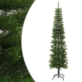 Narrow artificial Christmas tree with PE support 240 cm by vidaXL, Christmas trees - Ref: Foro24-344647, Price: 68,35 €, Disc...