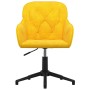 Drehbarer Bürostuhl aus gelbem Samt von vidaXL, Bürostühle - Ref: Foro24-344863, Preis: 80,80 €, Rabatt: %