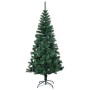 Künstlicher Weihnachtsbaum mit schillernden Spitzen, grünes PVC, 240 cm von vidaXL, Weihnachtsbäume - Ref: Foro24-344642, Pre...