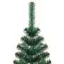 Artificial Christmas tree iridescent tips green PVC 240cm by vidaXL, Christmas trees - Ref: Foro24-344642, Price: 39,42 €, Di...