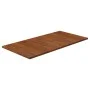 Encimera baño madera maciza tratada marrón oscuro 80x40x1,5 cm de vidaXL, Encimeras - Ref: Foro24-343024, Precio: 46,04 €, De...