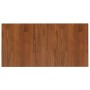Dark brown treated solid wood bathroom countertop 80x40x1.5 cm by vidaXL, Countertops - Ref: Foro24-343024, Price: 47,37 €, D...