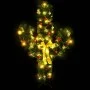 Christmas cactus with stand and green LED 210 cm PVC by vidaXL, Christmas trees - Ref: Foro24-344657, Price: 93,19 €, Discoun...