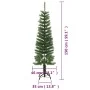 Narrow artificial Christmas tree with PE support 150 cm by vidaXL, Christmas trees - Ref: Foro24-344644, Price: 30,07 €, Disc...