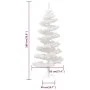 Spiral Christmas tree with stand and LEDs white PVC 180 cm by vidaXL, Christmas trees - Ref: Foro24-344654, Price: 42,37 €, D...