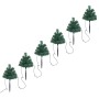 Árboles de Navidad para caminos 6 uds PVC 45 LED multicolor by vidaXL, Christmas trees - Ref: Foro24-344659, Price: 16,64 €, ...