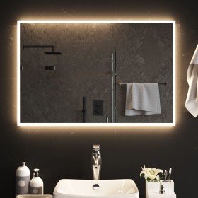 Espejo de baño con LED 60x90 cm