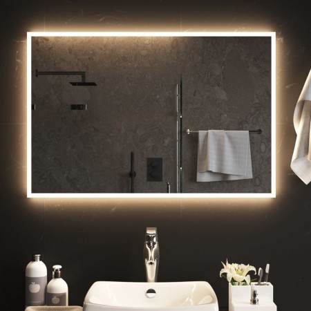 Espejo de baño con LED 60x90 cm