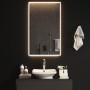 Espejo de baño con LED 60x100 cm