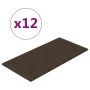 Wandpaneele 12 Stück Kunstleder Braun 60x30 cm 2,16 m² von vidaXL, Wandverkleidung - Ref: Foro24-343994, Preis: 50,58 €, Raba...