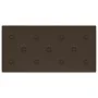 Wandpaneele 12 Stück Kunstleder Braun 60x30 cm 2,16 m² von vidaXL, Wandverkleidung - Ref: Foro24-343994, Preis: 50,58 €, Raba...