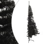 Half artificial Christmas tree with black PVC support 240 cm by vidaXL, Christmas trees - Ref: Foro24-344679, Price: 47,63 €,...