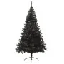 Half artificial Christmas tree with black PVC support 240 cm by vidaXL, Christmas trees - Ref: Foro24-344679, Price: 46,86 €,...