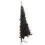 Half artificial Christmas tree with black PVC support 240 cm by vidaXL, Christmas trees - Ref: Foro24-344679, Price: 47,63 €,...