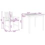Conjunto de Comedor de Jardín 3 pcs Marrón 90 x 90 x 74 cm