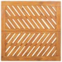 Conjunto de Comedor de Jardín 5 pcs Marrón 90 x 90 x 74 cm