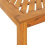 Conjunto de Comedor de Jardín 5 pcs Marrón 90 x 90 x 74 cm