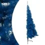 Half artificial Christmas tree with blue PVC support 240 cm by vidaXL, Christmas trees - Ref: Foro24-344684, Price: 31,44 €, ...