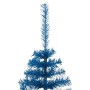 Halbkünstlicher Weihnachtsbaum mit blauem PVC-Träger, 240 cm von vidaXL, Weihnachtsbäume - Ref: Foro24-344684, Preis: 31,44 €...