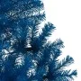 Half artificial Christmas tree with blue PVC support 240 cm by vidaXL, Christmas trees - Ref: Foro24-344684, Price: 31,44 €, ...