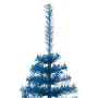Half artificial Christmas tree with blue PVC support 210 cm by vidaXL, Christmas trees - Ref: Foro24-344683, Price: 27,09 €, ...