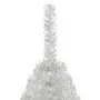 Half artificial Christmas tree and silver PVC support 240 cm by vidaXL, Christmas trees - Ref: Foro24-344699, Price: 60,09 €,...