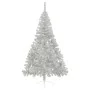 Half artificial Christmas tree and silver PVC support 210 cm by vidaXL, Christmas trees - Ref: Foro24-344698, Price: 39,14 €,...