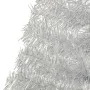 Half artificial Christmas tree and silver PVC support 240 cm by vidaXL, Christmas trees - Ref: Foro24-344699, Price: 60,09 €,...