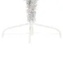 Half artificial Christmas tree and silver PVC support 240 cm by vidaXL, Christmas trees - Ref: Foro24-344699, Price: 60,09 €,...