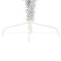 Half artificial Christmas tree and silver PVC support 210 cm by vidaXL, Christmas trees - Ref: Foro24-344698, Price: 39,74 €,...