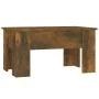 Mesa de centro madera de ingeniería roble ahumado 79x49x41 cm de vidaXL, Mesas de centro - Ref: Foro24-819281, Precio: 59,99 ...