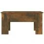 Mesa de centro madera de ingeniería roble ahumado 79x49x41 cm de vidaXL, Mesas de centro - Ref: Foro24-819281, Precio: 59,99 ...