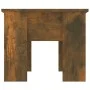 Mesa de centro madera de ingeniería roble ahumado 79x49x41 cm de vidaXL, Mesas de centro - Ref: Foro24-819281, Precio: 59,99 ...