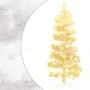 Spiral Christmas tree with stand and LEDs white PVC 150 cm by vidaXL, Christmas trees - Ref: Foro24-344653, Price: 31,44 €, D...