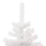 Spiral Christmas tree with stand and LEDs white PVC 150 cm by vidaXL, Christmas trees - Ref: Foro24-344653, Price: 31,44 €, D...